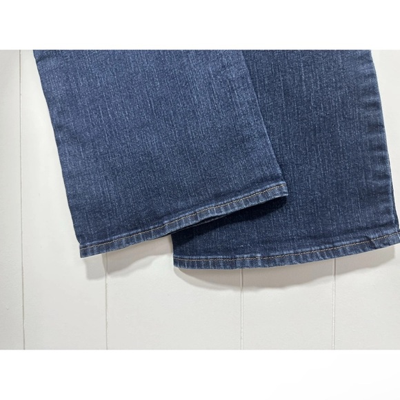 Levis 512 Perfectly Slimming Boot Cut Jeans Women's 12 Dark Wash Denim - Picture 6 of 13